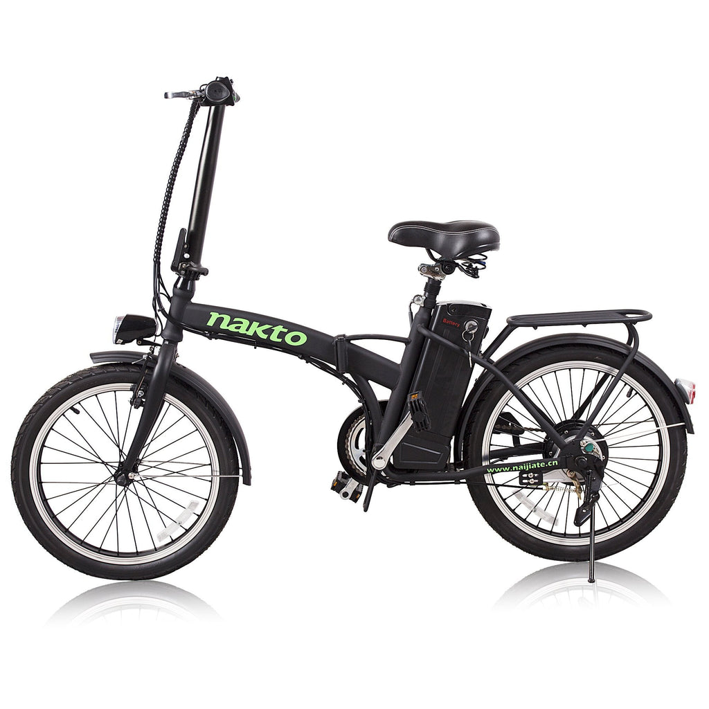 Nakto Fashion 20" Folding Electric Bike - Electric Bikes For All