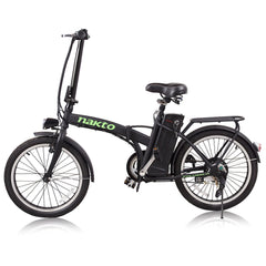 Nakto Fashion 20" Folding Electric Bike - Electric Bikes For All