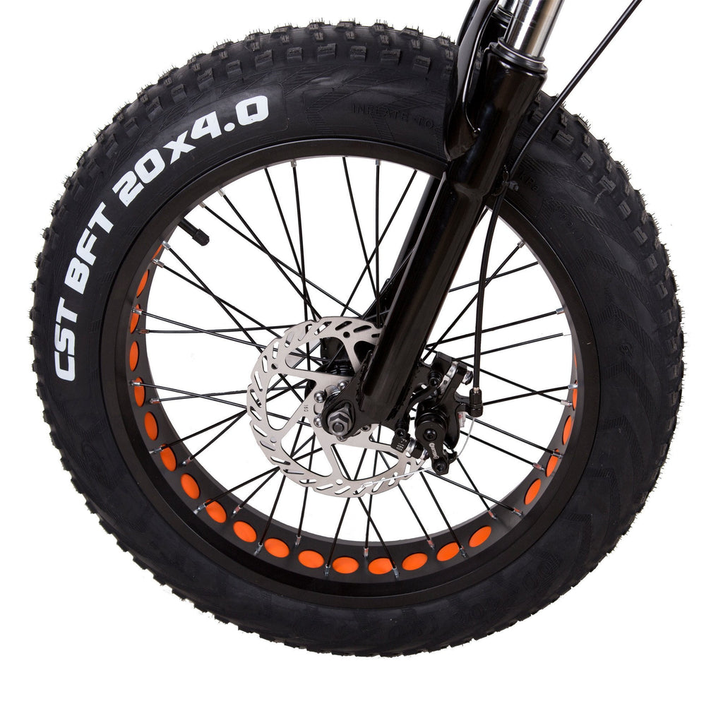Nakto Mini Cruiser 20" Fat Tire Electric Bike - Electric Bikes For All