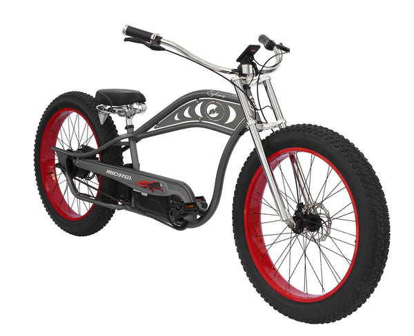 Micargi Cyclone Fat Tire Beach Cruiser Electric Bike E-bikes for All – Electric Bikes For All