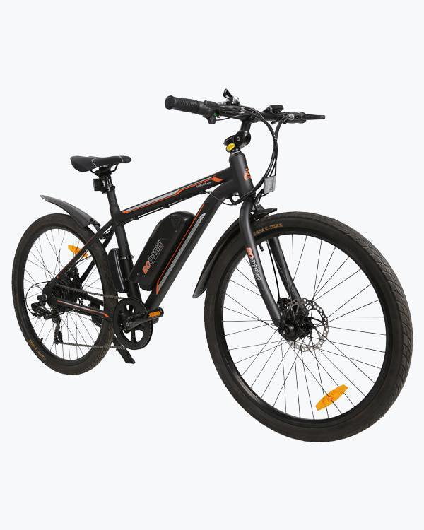 Ecotric Vortex Commuter and City 350W Black Electric Bike - Electric Bikes For All