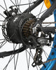 Image of Ecotric Fat Tire Beach and Snow 5000W Blue Rim Electric Bike - Electric Bikes For All