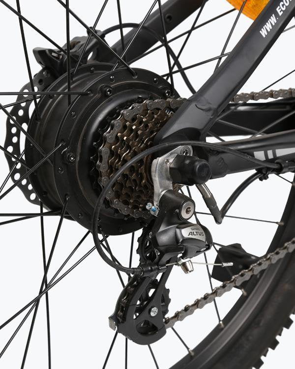 Ecotric Tornado Full Suspension 750W Electric Mountain Bike - Electric Bikes For All