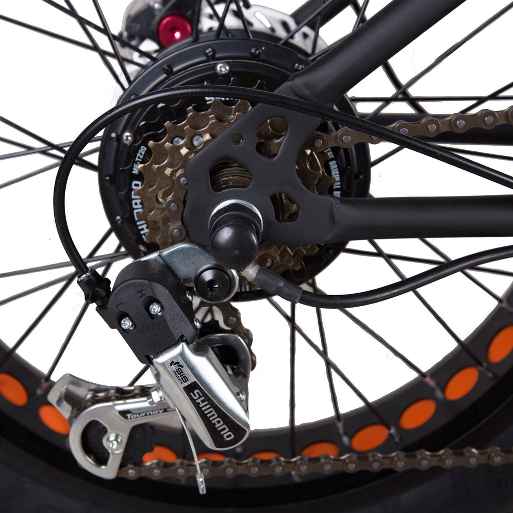 Nakto Mini Cruiser 20" Fat Tire Electric Bike - Electric Bikes For All