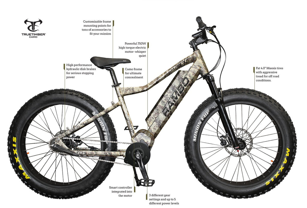 Rambo CAMO R750XPS - Electric Bikes For All