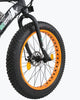 Image of Ecotric Fat Tire Beach and Snow 500W Orange Rim Electric Bike - Electric Bikes For All