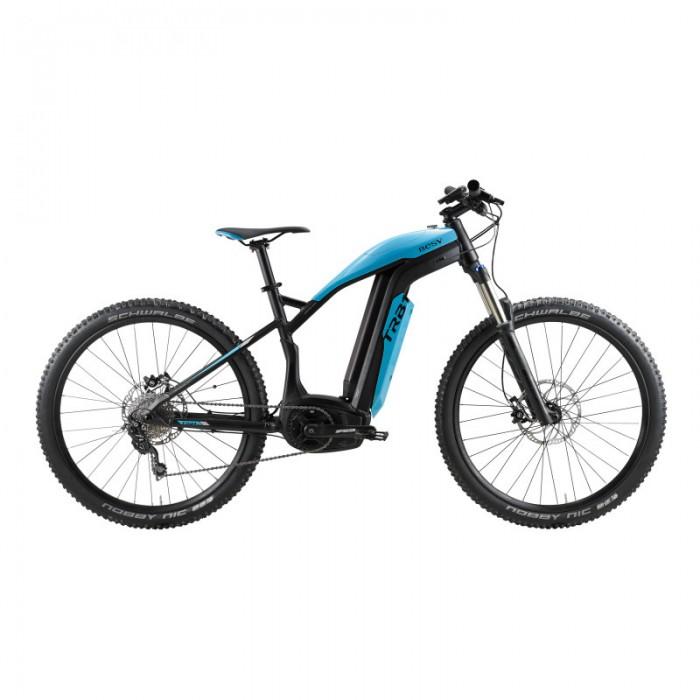 BESV TRB1 20mph XC L 490 250W Blue MTB Electric Mountain Bike - Electric Bikes For All