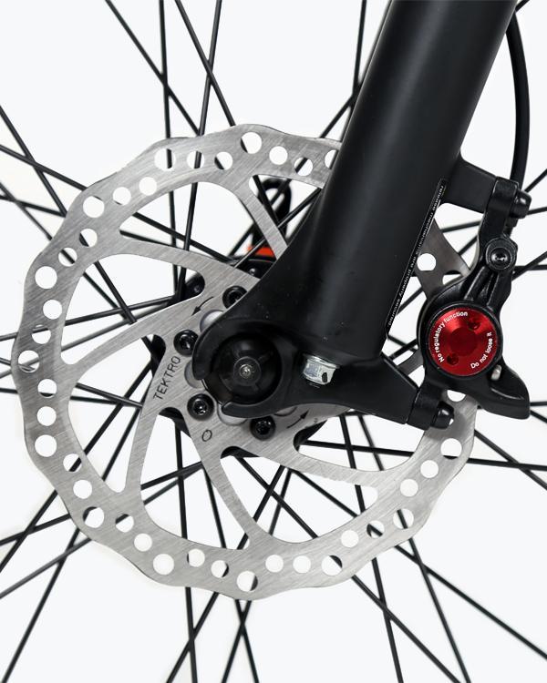 Ecotric Seagull 1000W Black Electric Mountain Bike - Electric Bikes For All