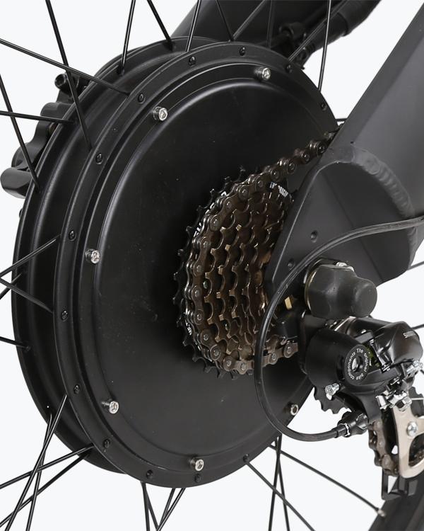 Ecotric Seagull 1000W Black Electric Mountain Bike - Electric Bikes For All