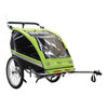 Image of NA Cycles C23 Double Child 3-In-1 Bicycle Trailer, Jogger, Stroller CF-BT509A - Electric Bikes For All