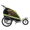 Image of NA Cycles C23 Double Child 3-In-1 Bicycle Trailer, Jogger, Stroller CF-BT509A - Electric Bikes For All
