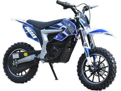 MotoTec 36v 500w MT-Dirt-Lithium_Blue Electric Dirt Bike - Electric Bikes For All