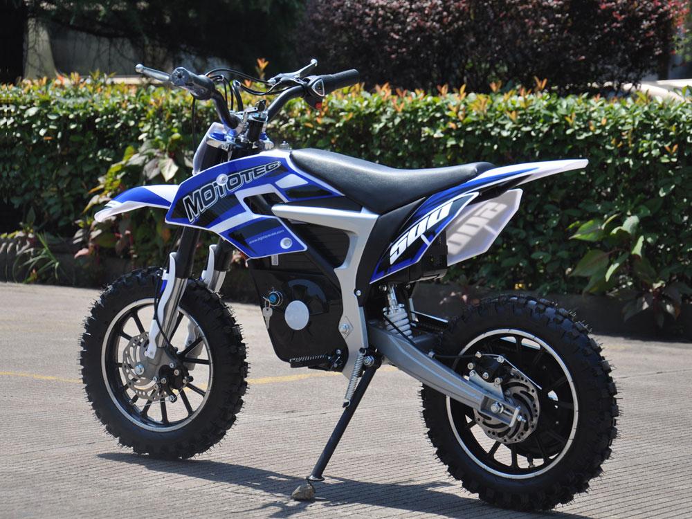 MotoTec 36v 500w MT-Dirt-Lithium_Blue Electric Dirt Bike - Electric Bikes For All