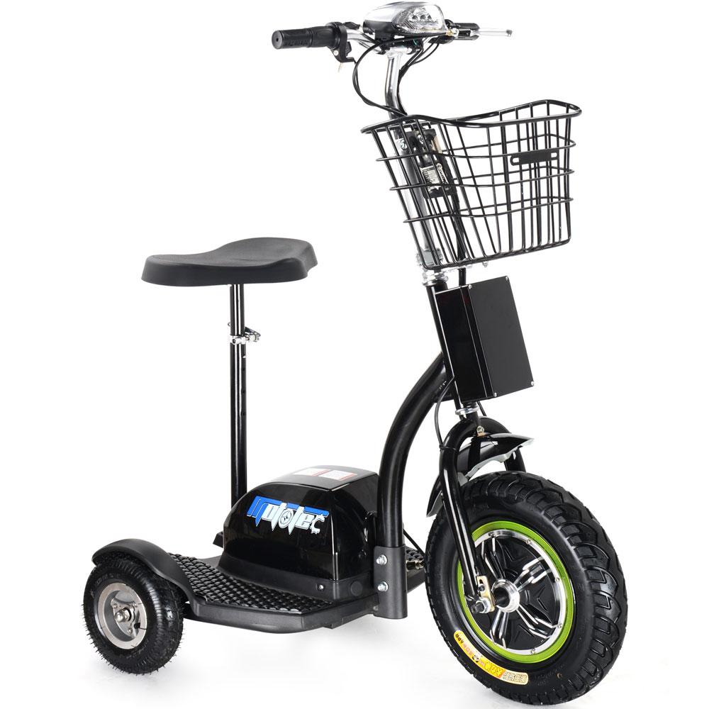 MotoTec 48v 500w MT-TRK-500 Electric Trike - Electric Bikes For All