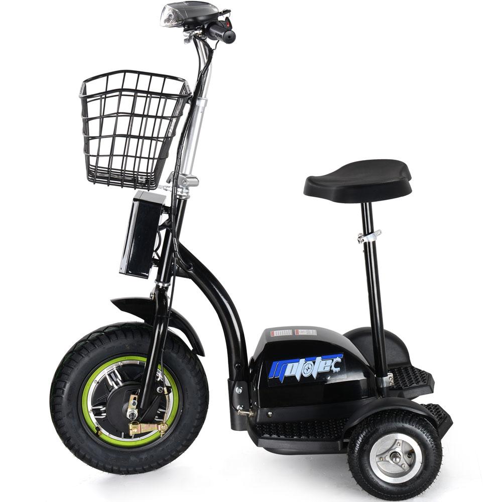 MotoTec 48v 500w MT-TRK-500 Electric Trike - Electric Bikes For All