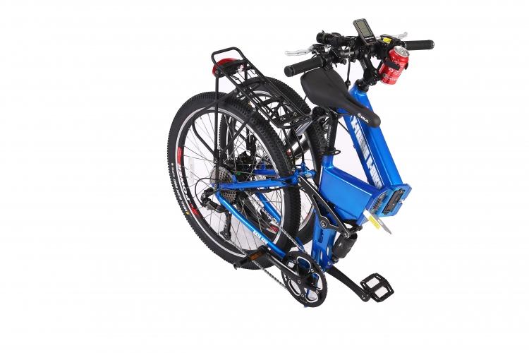 X-Treme Baja 48 Volt High Power Long Range Folding Electric Mountain Bicycle - Electric Bikes For All