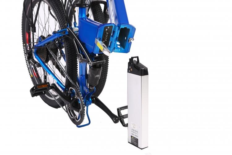 X-Treme Baja 48 Volt High Power Long Range Folding Electric Mountain Bicycle - Electric Bikes For All