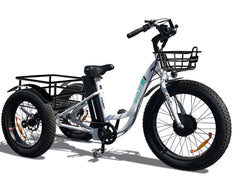 Emojo Caddy 500W Fat Tire Cargo E-Trike - Electric Bikes For All