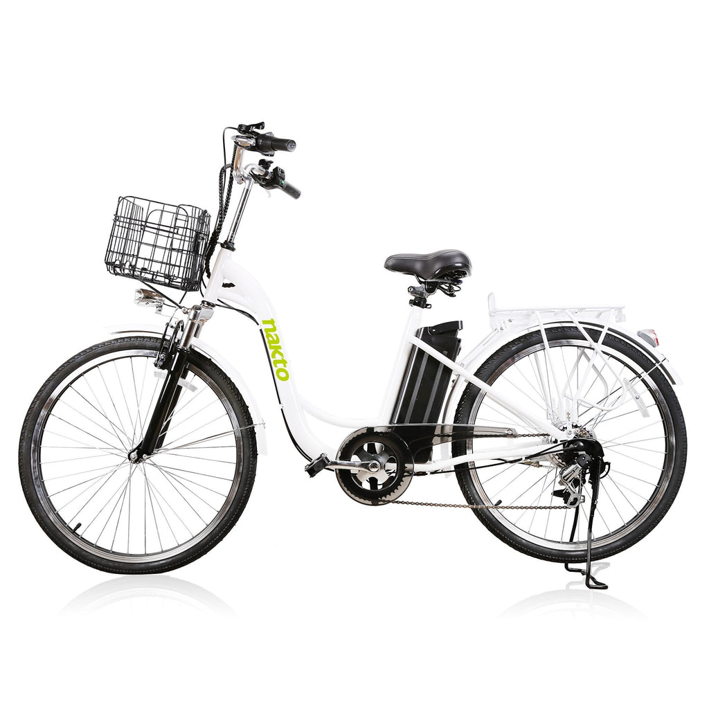 Nakto Camel 26" City Cruiser Step Through Electric Bike - Electric Bikes For All