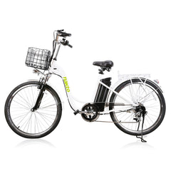 Nakto Camel 26" City Cruiser Step Through Electric Bike - Electric Bikes For All