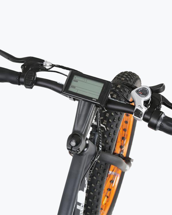 Ecotric Fat Tire Beach and Snow 500W Orange Rim Electric Bike - Electric Bikes For All