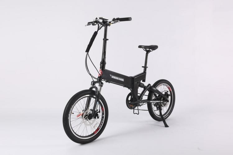 X-Treme NEW E-Rider 48 Volt Lithium Powered Mini Folding Electric Bicycle - Electric Bikes For All