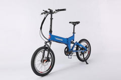 X-Treme NEW E-Rider 48 Volt Lithium Powered Mini Folding Electric Bicycle - Electric Bikes For All