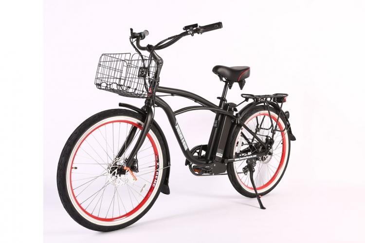 X-Treme Newport Elite Max 36 Volt Electric Beach Cruiser Bicycle - Electric Bikes For All