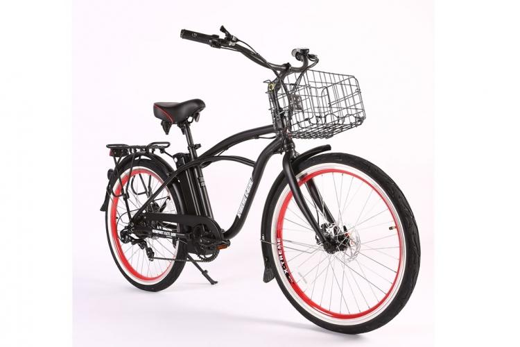 X-Treme Newport Elite Max 36 Volt Electric Beach Cruiser Bicycle - Electric Bikes For All