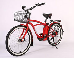 X-Treme Newport Elite Max 36 Volt Electric Beach Cruiser Bicycle