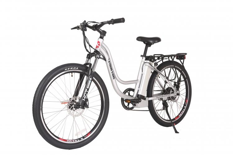 X-Treme Trail Climber Elite 24 Volt Step Through Electric Mountain Bicycle - Electric Bikes For All
