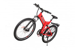 X-Treme X-Cursion Elite 24 Volt Fat Tire Folding Electric Mountain Bicycle