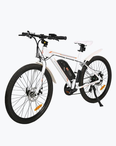 Ecotric Vortex Commuter and City 350W White Electric Bike - Electric Bikes For All