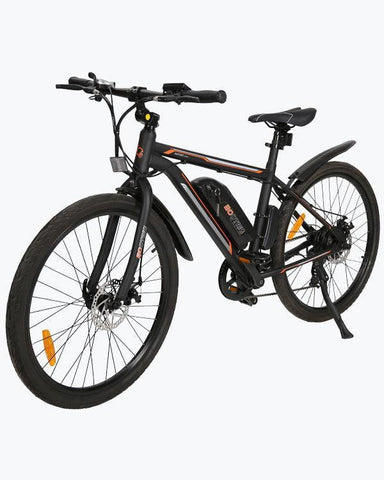 Ecotric Vortex Commuter and City 350W Black Electric Bike - Electric Bikes For All
