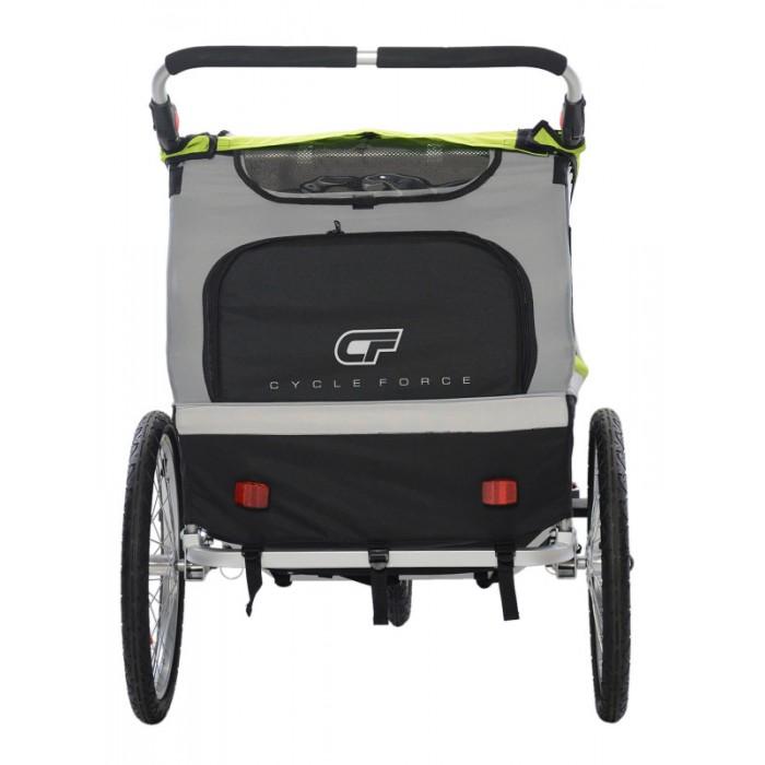 Free Shipping NA Cycles C23 Double Child 3-In-1 Bicycle Trailer