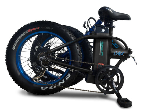 Emojo LYNX 500W Folding E-Bike - Electric Bikes For All