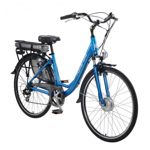 Hollandia Evado Nexus 3.18 700C Step-Through Blue Electric Bike - Electric Bikes For All
