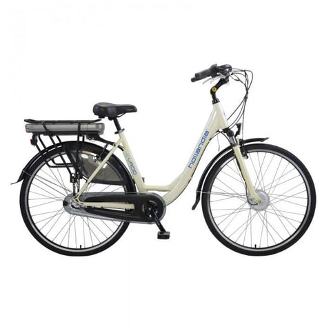Hollandia Evado Nexus 3.18 700C Step-Through White Electric Bike - Electric Bikes For All