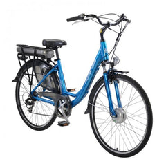 Hollandia Evado 7.18 700C Step-Through Blue Electric Bike