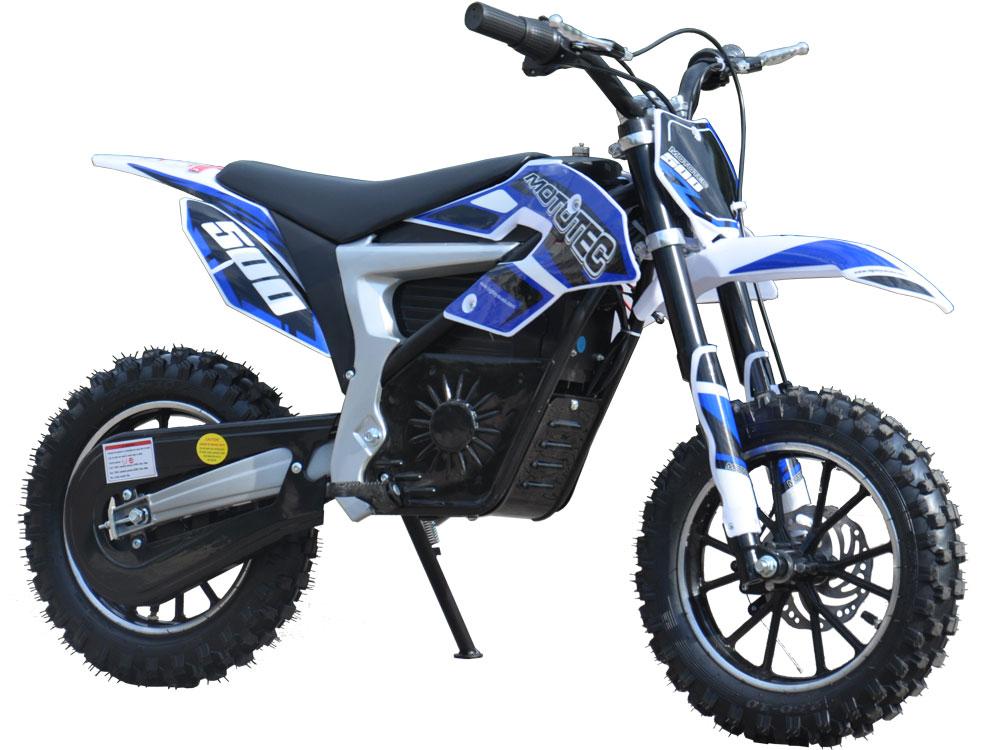 MotoTec 36v 500w MT-Dirt-Lithium_Blue Electric Dirt Bike - Electric Bikes For All