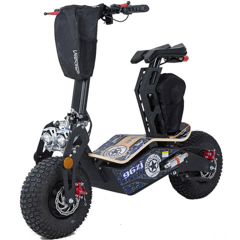 MotoTec Mad 1600w 48v MT-Mad-1600_Blue Electric Scooter - Electric Bikes For All