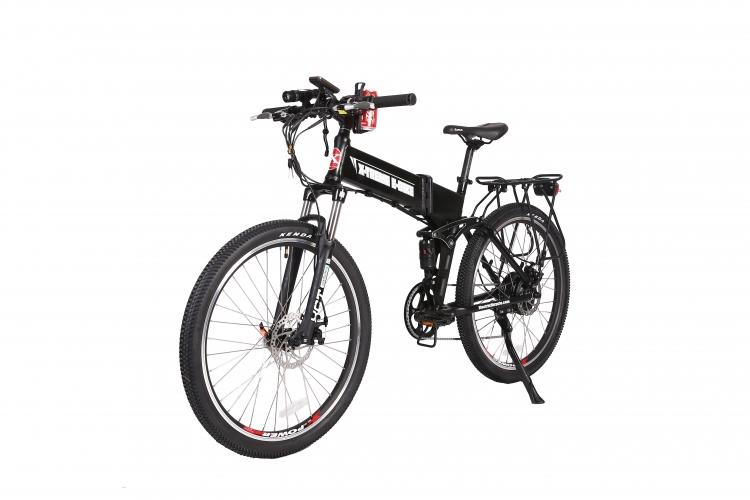 X-Treme Baja 48 Volt High Power Long Range Folding Electric Mountain Bicycle - Electric Bikes For All
