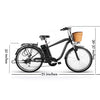 Image of Nakto Camel 26" City Cruiser Men's Electric Bike - Electric Bikes For All
