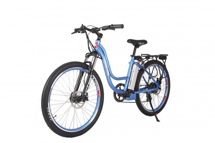 X-Treme Trail Climber Elite 24 Volt Step Through Electric Mountain Bicycle - Electric Bikes For All